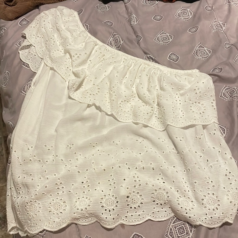 American Eagle one shoulder blouse